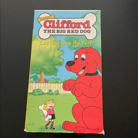 Scholastic Other Scholastic Clifford The Big Red Dog Vhs Tape